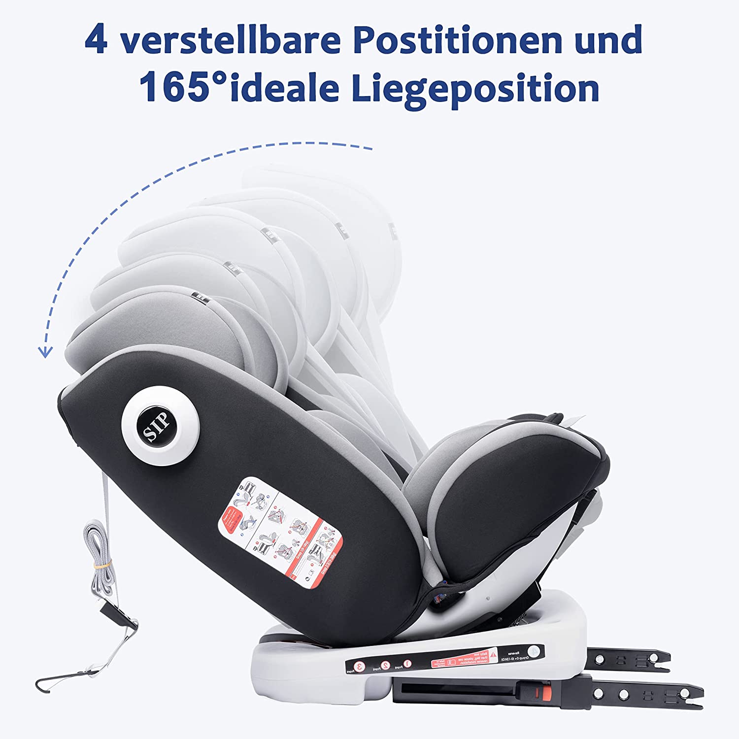 AP02 KL005 child car seat/ baby car seat 0-36KG 0-12 Years Isofix Top Tether car seat ECE ISOFIX