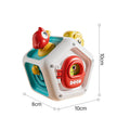 BizyKoady Busy Board Cube Montessori Toy - Ages 3-6
