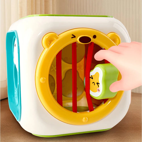 6-in-1 Musical Activity Cube - Montessori Learning Toy