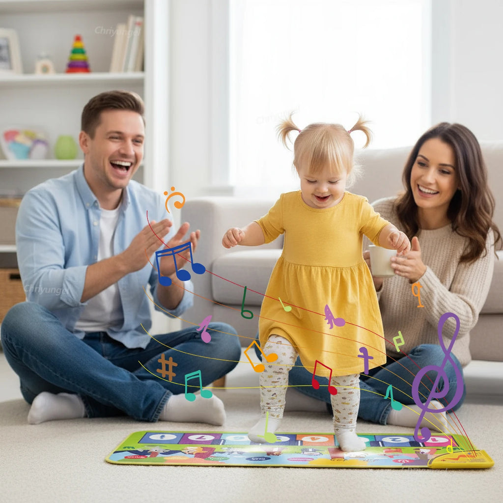 Kids Piano Mat - 80x30cm Musical Floor Keyboard Toy