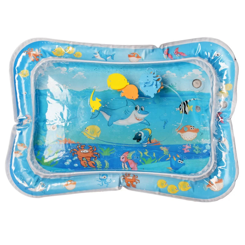 Tummy Time Inflatable Water Play Mat - 66x50cm PVC