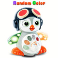 Crawling Penguin Baby Musical Tummy Time Toy with Lights