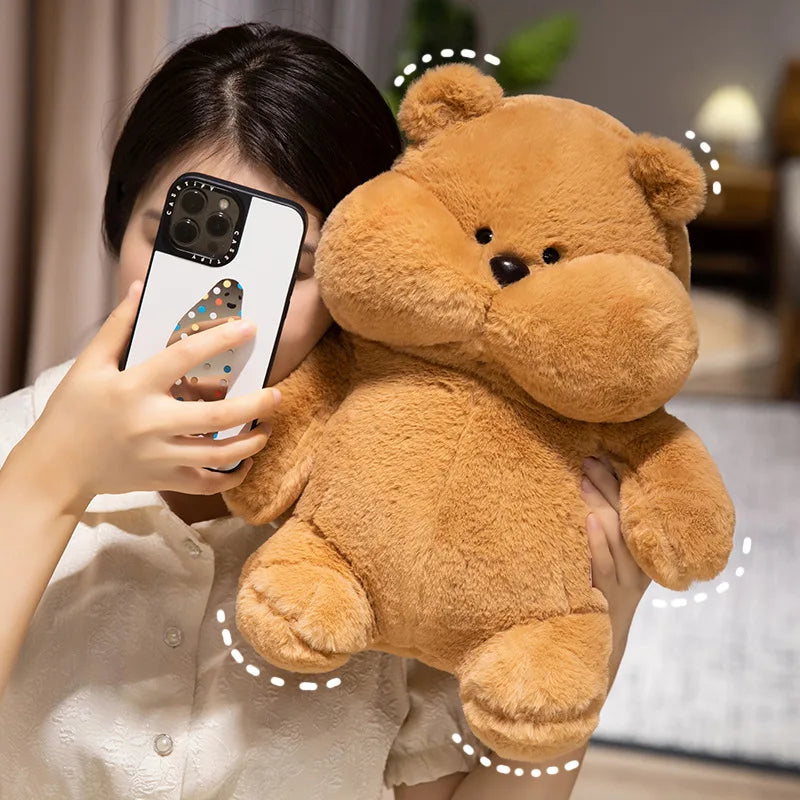 Cute Animal Plush Toys - Pink Rabbit Duck Bear 23-45cm