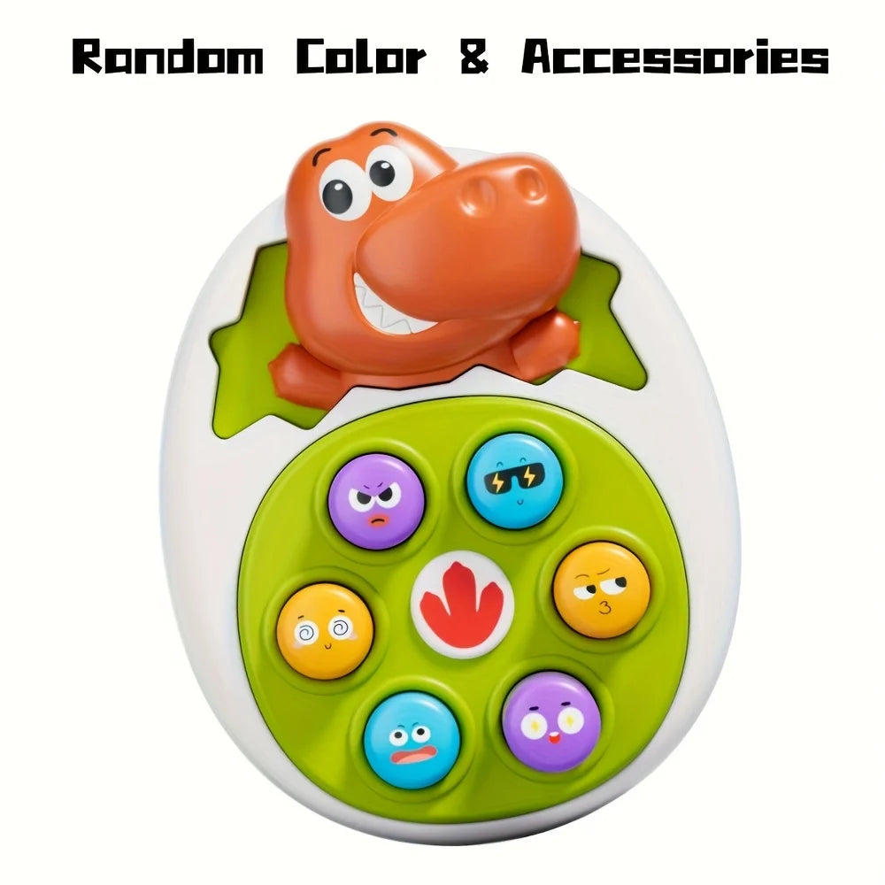 Dinosaur Press and Go Educational Toy - Mixed Color ABS