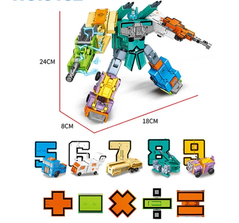 26 A-Z letter Alphabet Animal Dinosaur Warrior Deformation Action Figures Transformation Robot Toys For Children Gift Brinquedos