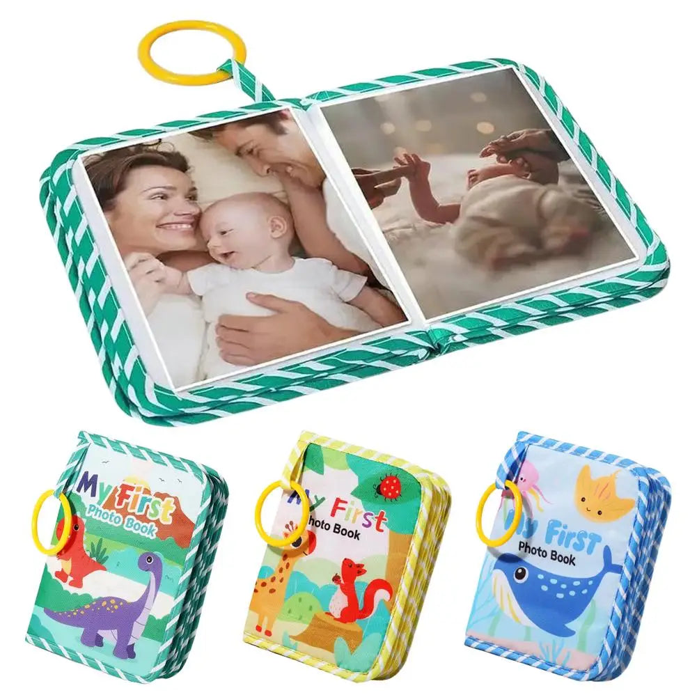 Baby Photo Album Soft Baby Book - Mirror First Year