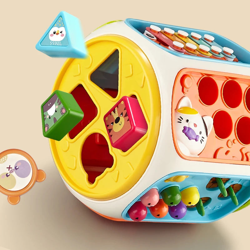 Multisensory Baby Discovery Panel - Montessori Activity Toy 12M+