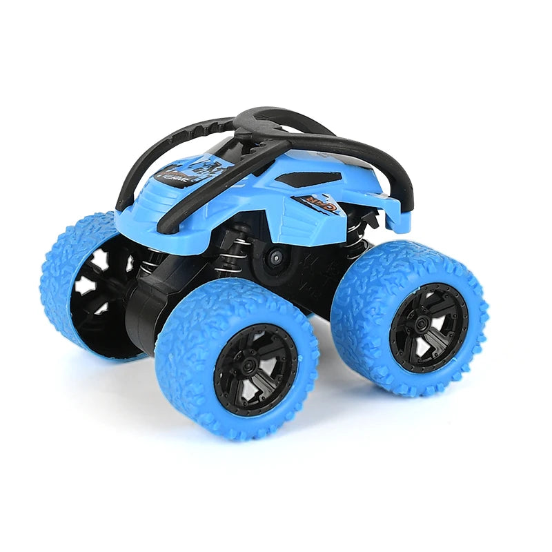 Rimi Linmy Inertia 4WD Off-Road Stunt Toy Car - ABS Plastic