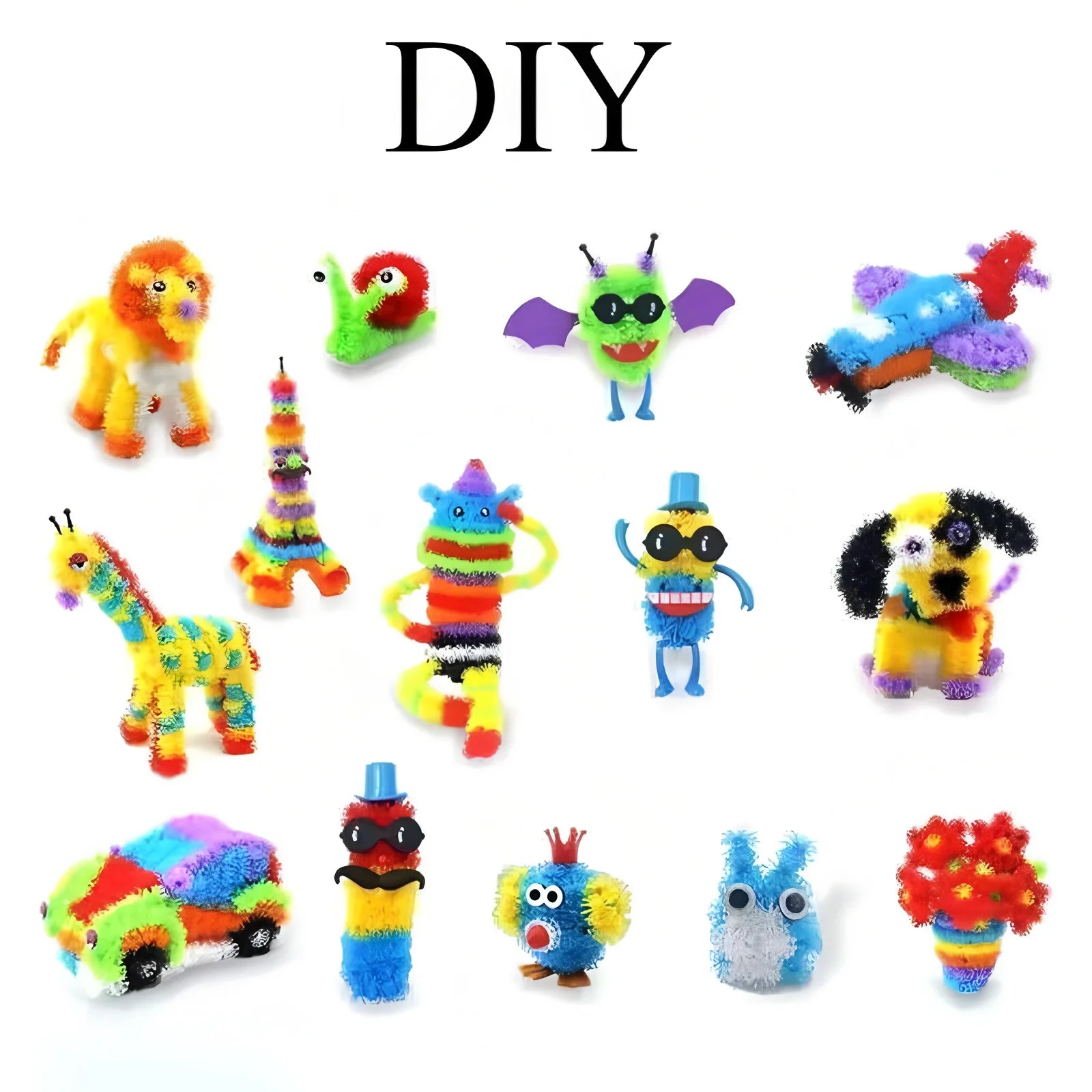 DIY Magic Bubble Balls 3D Building Toy - Science Education Kit