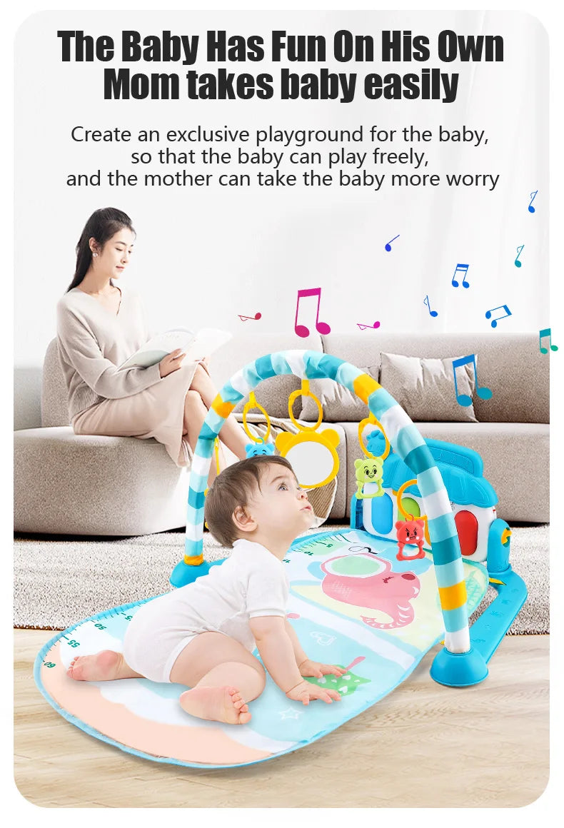 Baby Kick & Play Piano Gym Mat - Newborn to 36M
