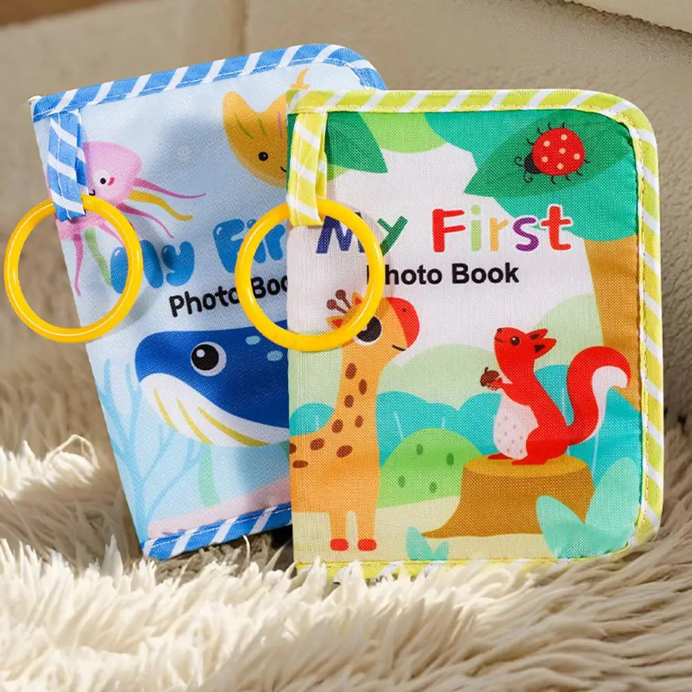 Baby Photo Album Soft Baby Book - Mirror First Year