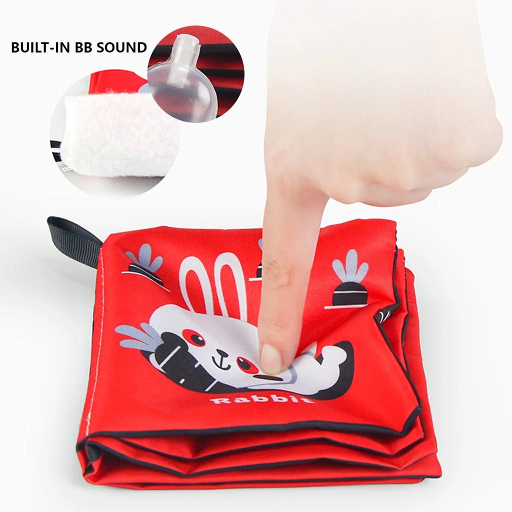 Soft Cloth Baby Book - Early Education Tactile Toy