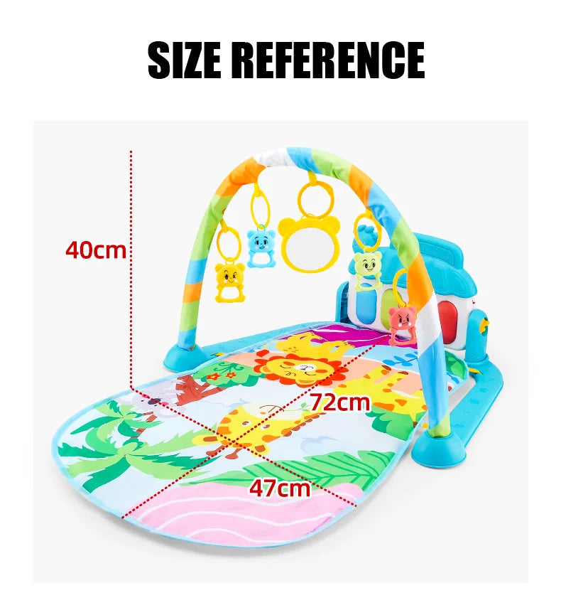 Baby Kick & Play Piano Gym Mat - Newborn to 36M