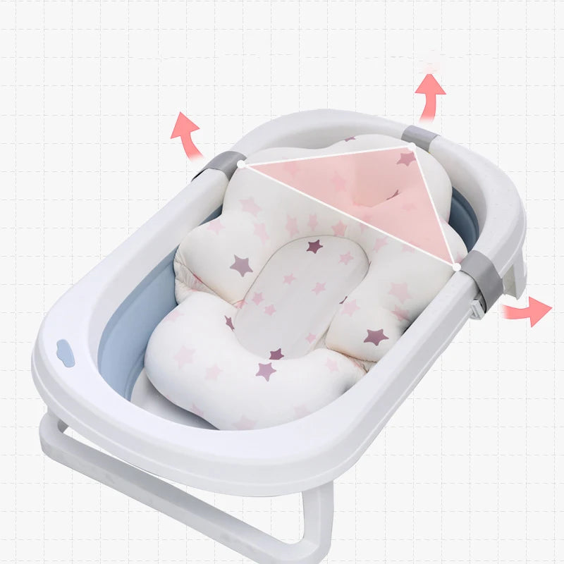 Baby Bath Mat Nonslip Tub Seat - Newborn 0-24m