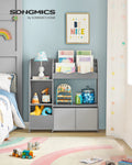 SONGMICS Bookshelf Children toys Book Storage 2 Boxing