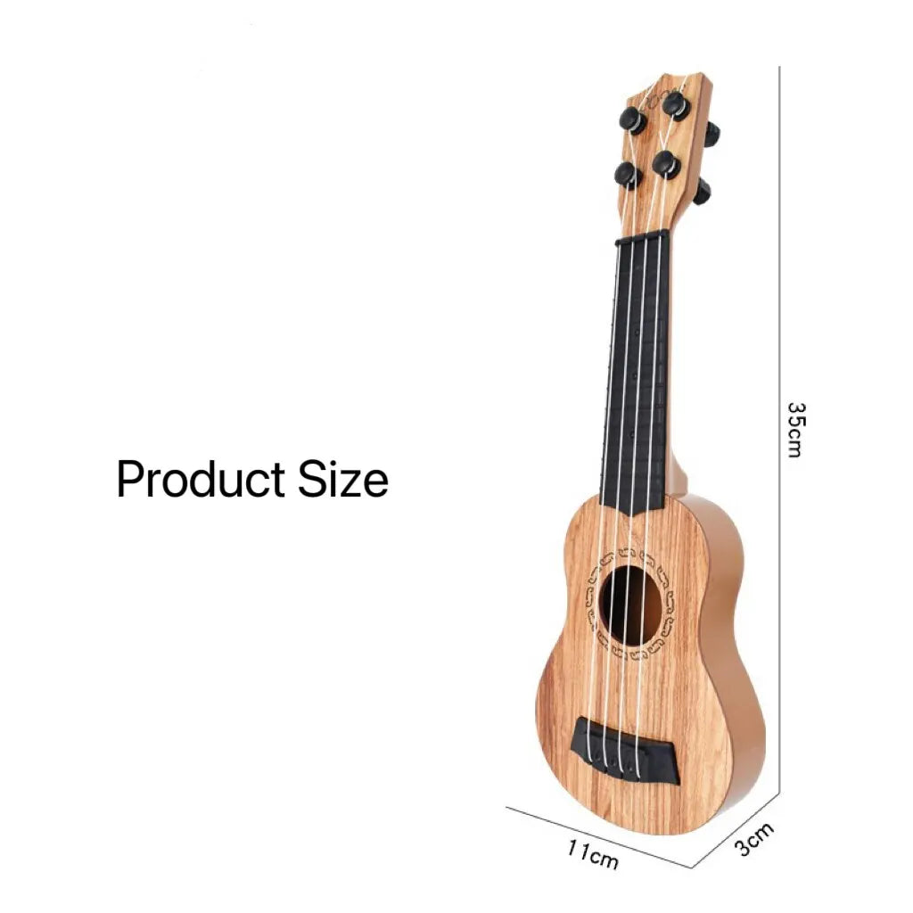 Children's Toy Ukulele - 35cm Plastic Musical Instrument