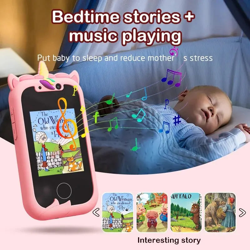 Kids Toy Smartphone - 2.8" Touchscreen Dual Camera MP3