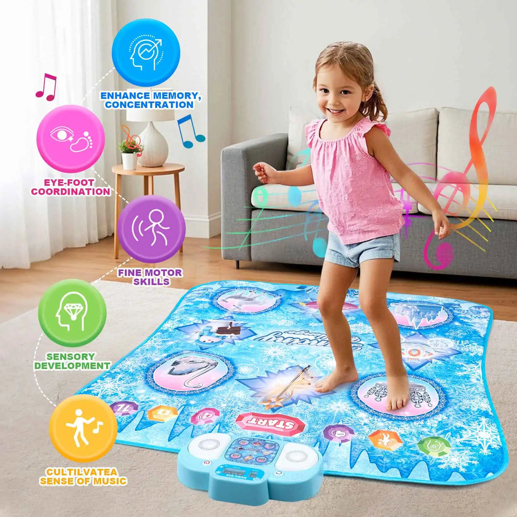 Coolplay 90x90cm Electric Music & Dancing Mat with Lights