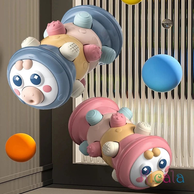 Inflatable Baby Crawling Roller - Tummy Time Sensory Toy