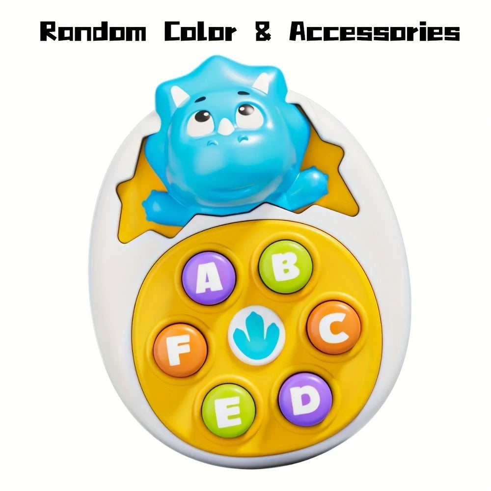 Dinosaur Press and Go Educational Toy - Mixed Color ABS