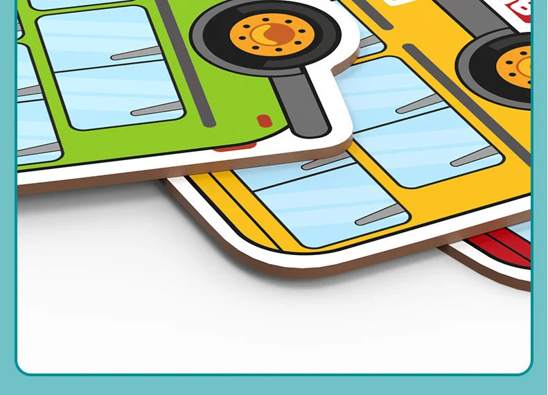 Children Addition and Subtraction Tabletop Game Parent-child Board Early Educational Cognitive Transportation Toys
