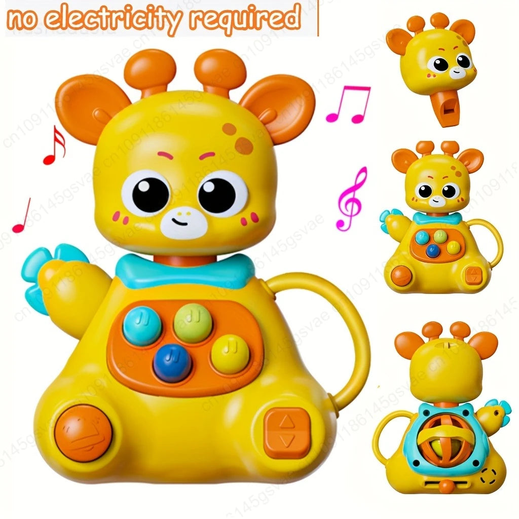 Baby Rattle - Elephant/Deer Early Education Toy ABS