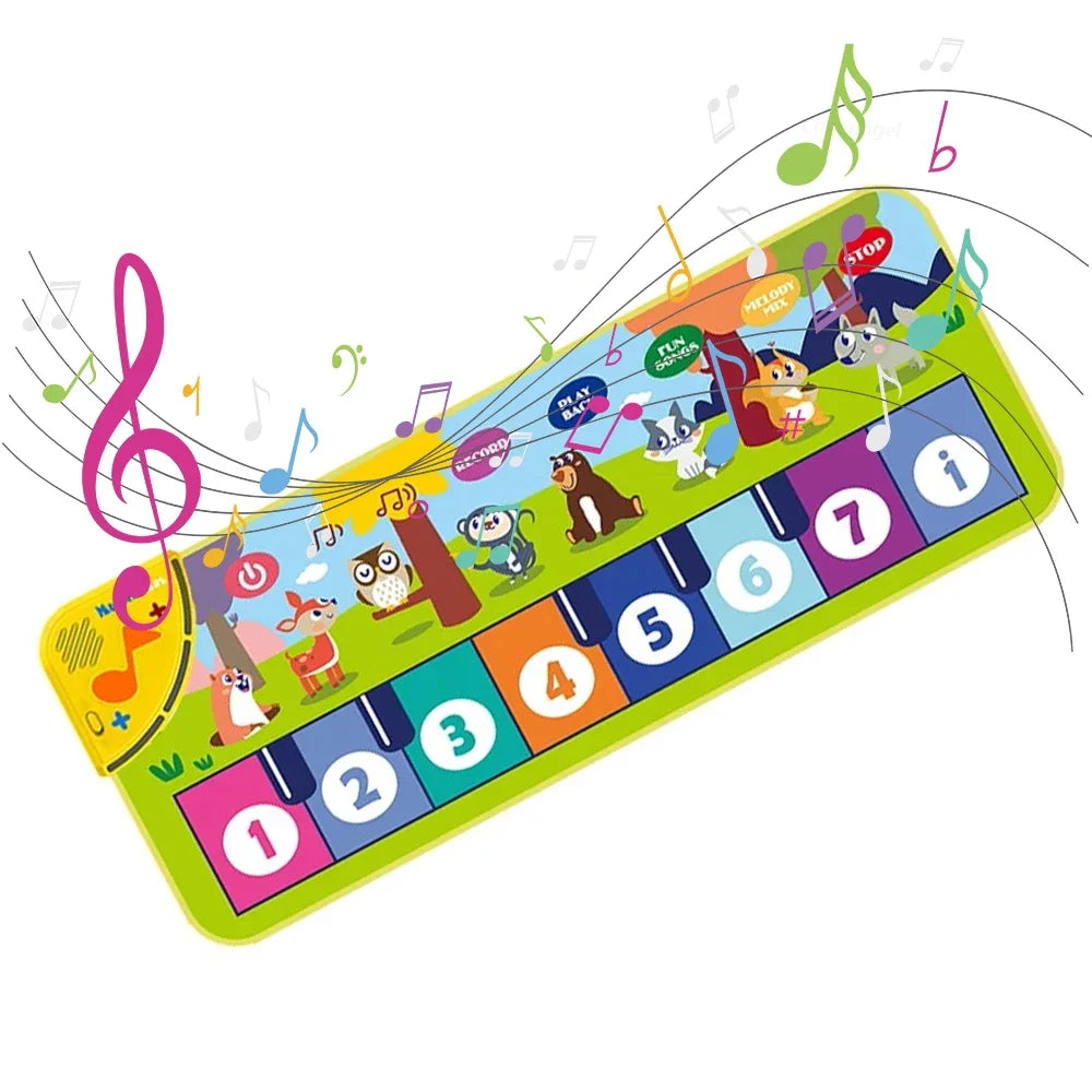 Kids Piano Mat - 80x30cm Musical Floor Keyboard Toy