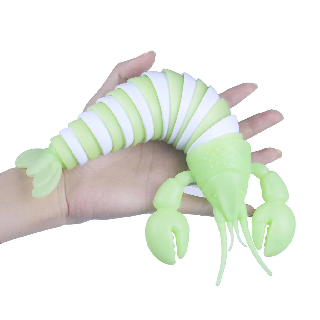 3D Slug Fidget Toy Colorful Slug Snail Creative Twist Anti Stress Toy All Ages Relief Anti-Anxiety Sensory Toys for Children