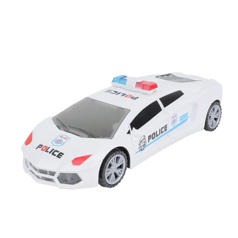 2025 New Electric Dancing Deformation Rotating Universal Police Car Boy Toy Children Girl Music Luminous Car