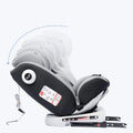 AP02 KL005 child car seat/ baby car seat 0-36KG 0-12 Years Isofix Top Tether car seat ECE ISOFIX