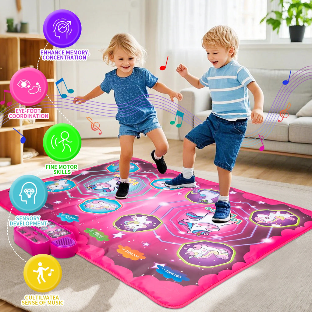 Coolplay 90x90cm Electric Music & Dancing Mat with Lights