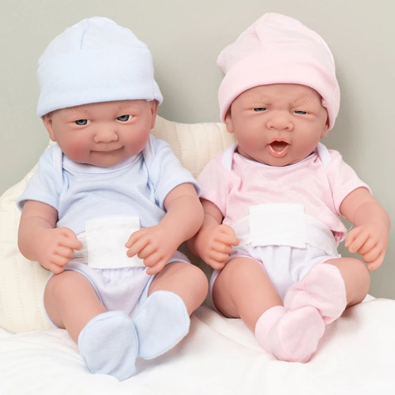 35CM Cute Reborn Dolls For 14inch Realistic Soft Full Vinyl Reborn Doll Toys Lifelike Full Body Dolls For Princess Birthday Gift