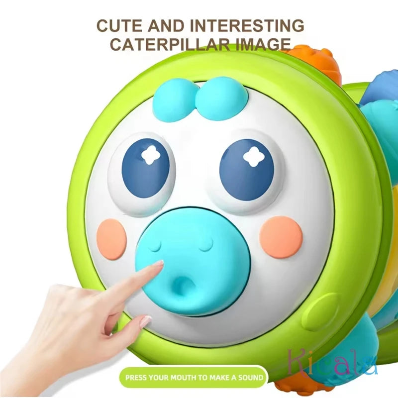 Inflatable Baby Crawling Roller - Tummy Time Sensory Toy