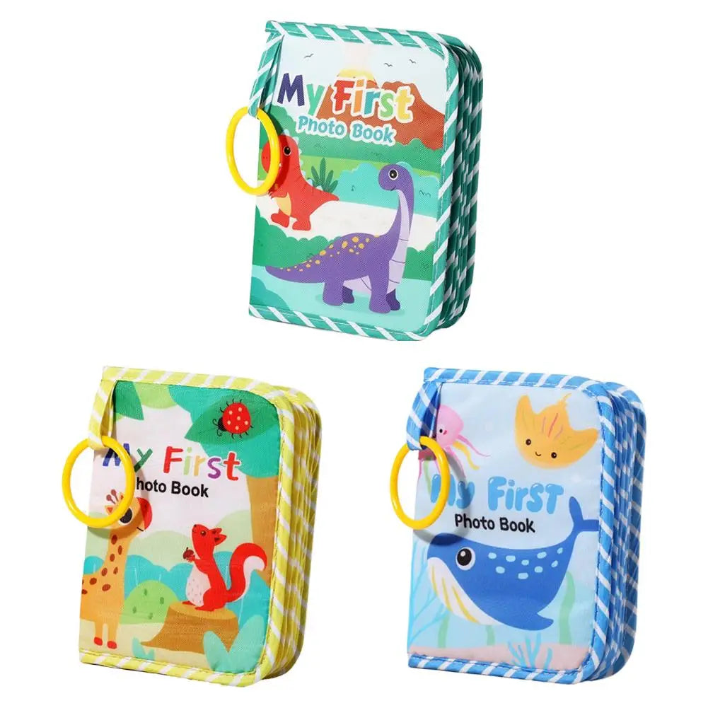Baby Photo Album Soft Baby Book - Mirror First Year