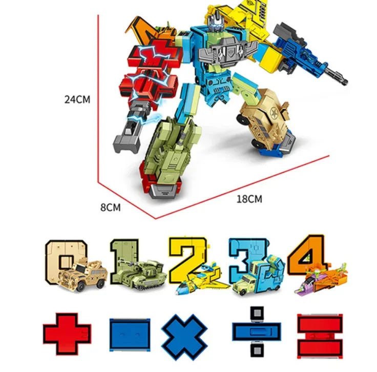 26 A-Z letter Alphabet Animal Dinosaur Warrior Deformation Action Figures Transformation Robot Toys For Children Gift Brinquedos