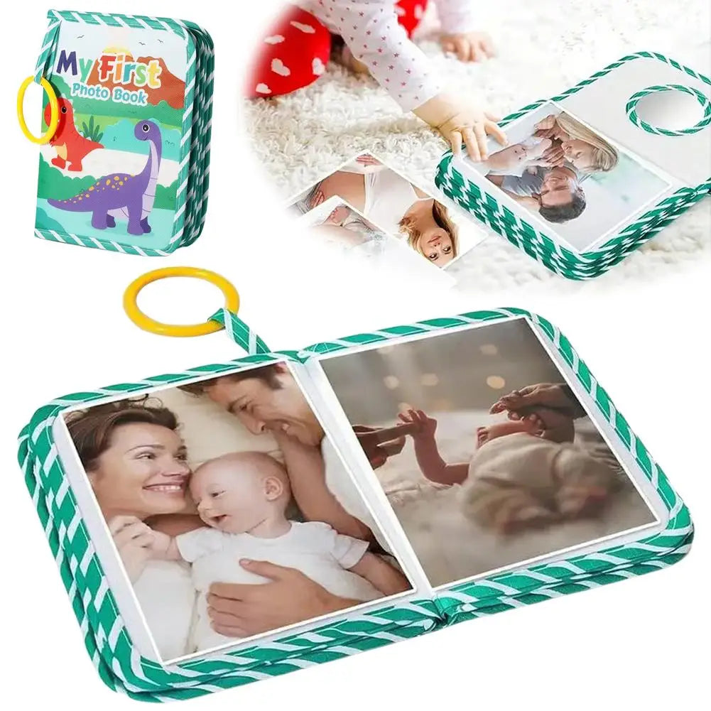Baby Photo Album Soft Baby Book - Mirror First Year