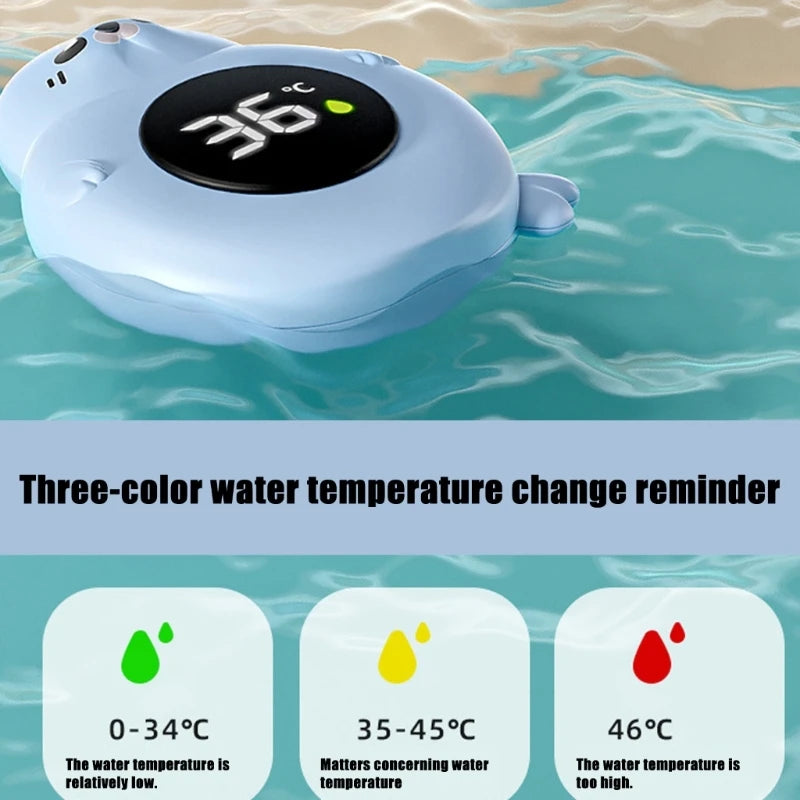 Baby Bath Thermometer Digital LED Display IPX7