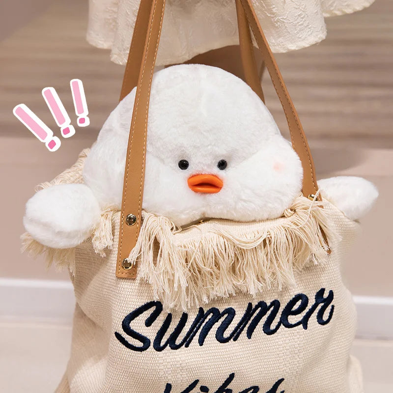 Cute Animal Plush Toys - Pink Rabbit Duck Bear 23-45cm