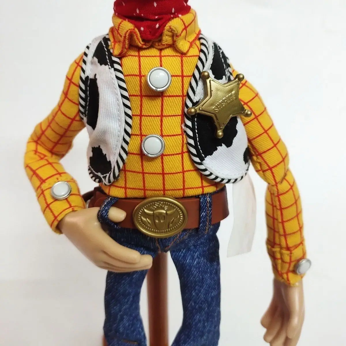 Hot 40cm Disney Pixar Toy Story Woody Action Figures English Movie Sound Character Doll Cloth Cowboy Birthday Gift For Children