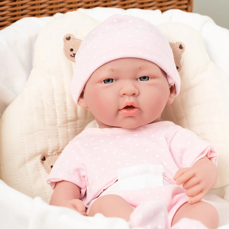 35CM Cute Reborn Dolls For 14inch Realistic Soft Full Vinyl Reborn Doll Toys Lifelike Full Body Dolls For Princess Birthday Gift
