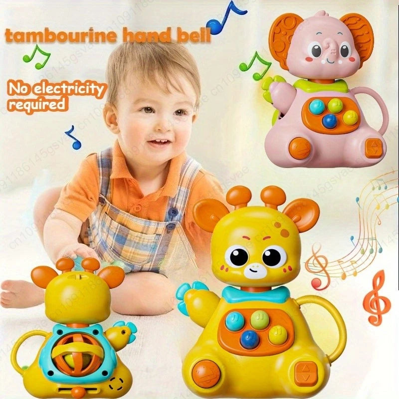 Baby Rattle - Elephant/Deer Early Education Toy ABS