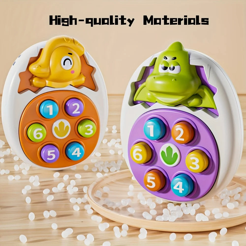 Dinosaur Press and Go Educational Toy - Mixed Color ABS