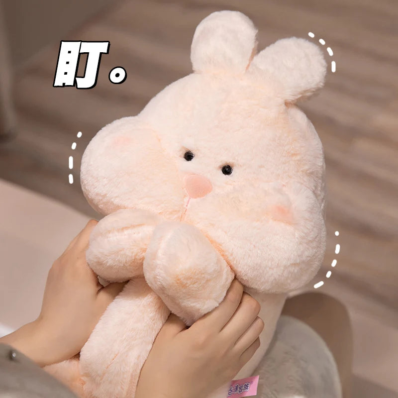 Cute Animal Plush Toys - Pink Rabbit Duck Bear 23-45cm