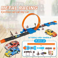Hot Stunt Speed Car Wheels Model Racing Track DIY Assembled Rail Kits Catapult Rail Car Racing Boy Toys for Children Gift