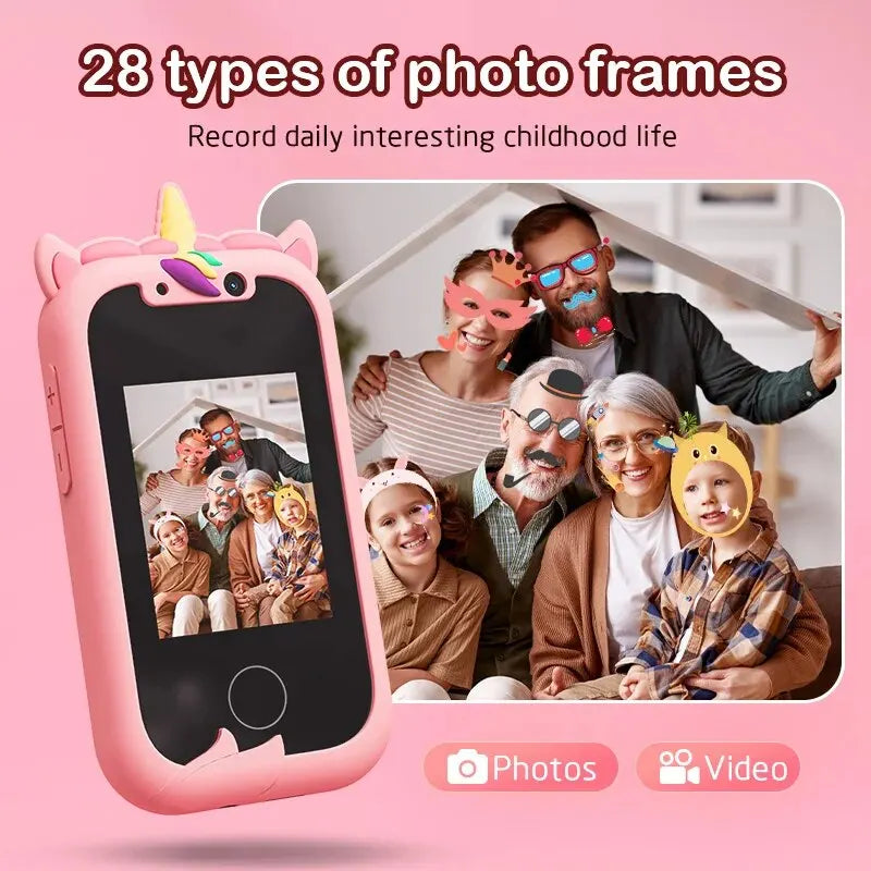 Kids Toy Smartphone - 2.8" Touchscreen Dual Camera MP3