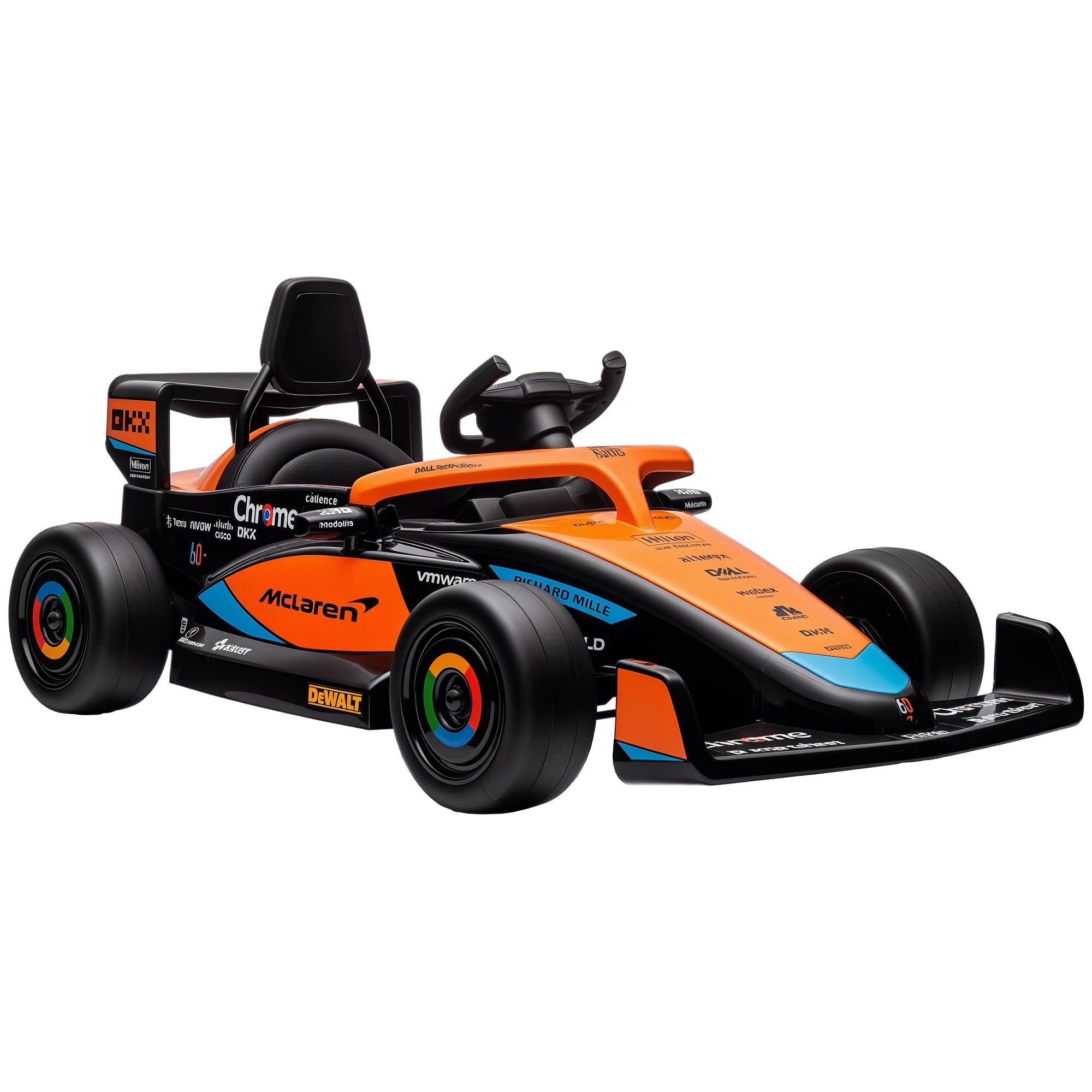 McLaren Licensed 12V Electric Ride-On Car - Orange