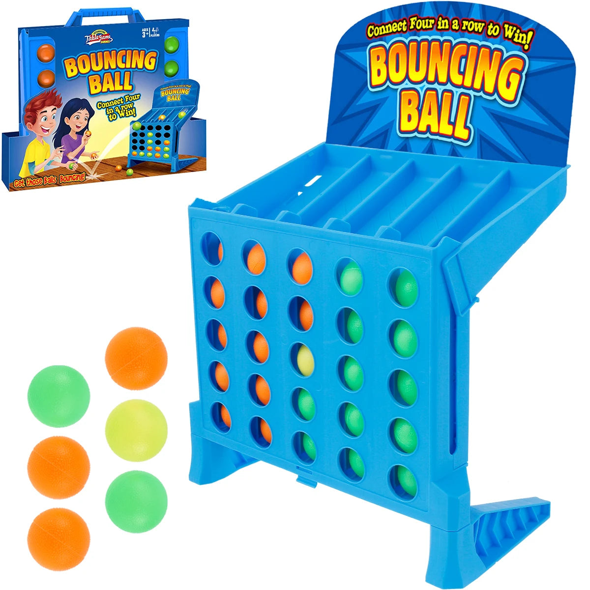kbxlife 4 Shots Connect Board Game - Finger Shooting Toy