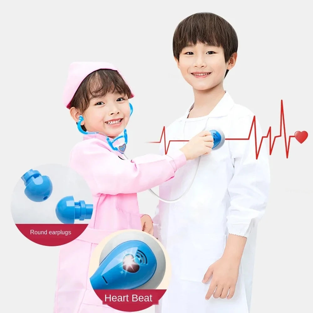 Kids Doctor Pretend Play Set - 53-Piece Medical Kit