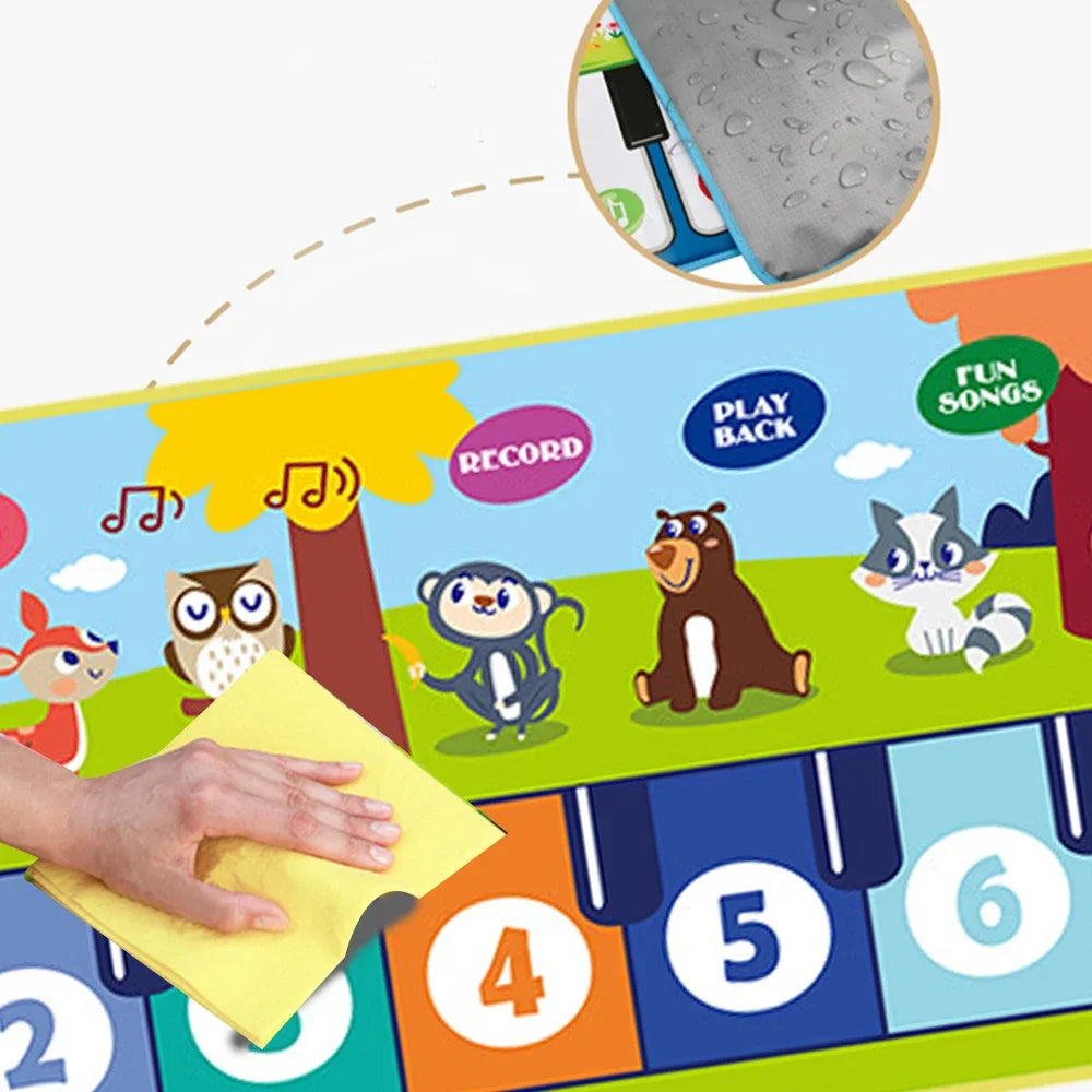 Kids Piano Mat - 80x30cm Musical Floor Keyboard Toy