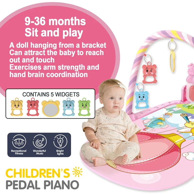 Baby Kick & Play Piano Gym Mat - Newborn to 36M